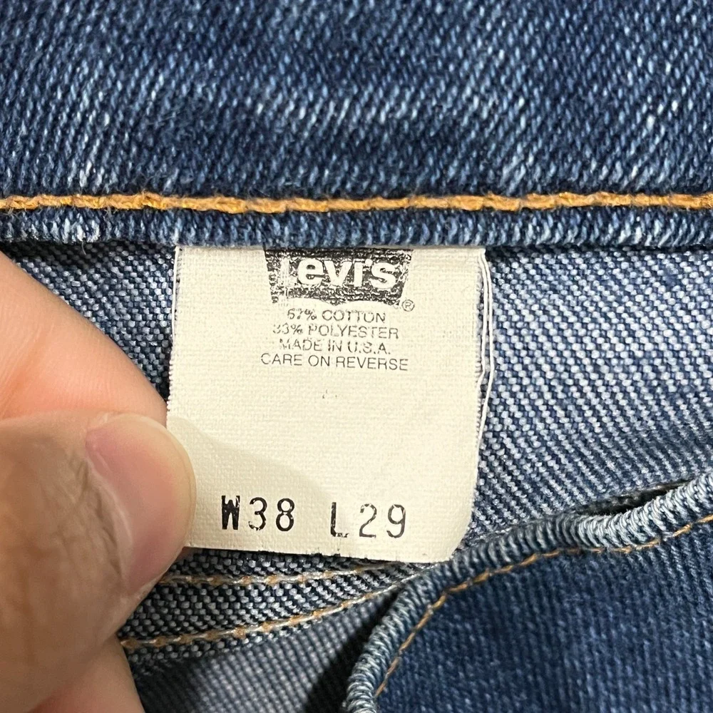 Vintage Levi's 517 Jeans Mens 38x29 (fits 35x28) USA Made‎ Bootcut Western 90s